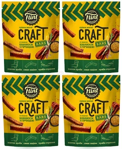 4 FEUERSTEIN HANDWERK CABANOSSI & SENF Geschmack Brotriegel Crisps Snacks 90g 3,1oz - Bild 1 von 6
