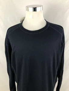 Carhartt Force Mens Black Long Sleeve Waffle Thermal Crewneck Shirt Cotton 3XL - Bild 1 von 9