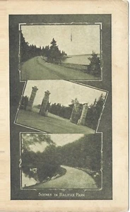 HALIFAX, NOVA SCOTIA CANADA POSTCARD, Scenes in Halifax Park, 3 Views 1906 - Picture 1 of 2