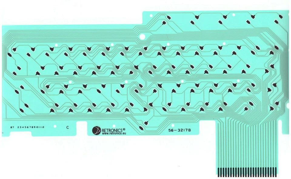 ATARI XE Tastatur Membrane Tastaturfolie HQ ,NEU! Keyboard Membrane for ATARI XE - Bild 1 von 1