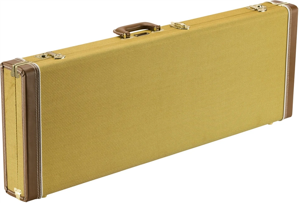 Estuche de madera de tweed Fender Classic Series Strat/Tele Foto 1 de 1