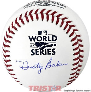 Dusty Baker Signed Autographed Official 2022 World Series Baseball TRISTAR