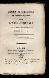❤️ 1814 Napoléon Bonaparte Buonaparte Chute de l'Empire Pamphlet Restauration EO - Picture 1 of 7