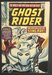The Ghost Rider #4 1967 Marvel Comics 3.5 VG- DICK AYERS VINCE COLLETTA COVER - Picture 1 of 14