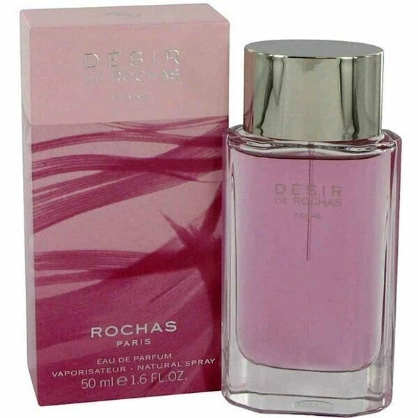 DESIRE DE ROCHAS mujer 1,6 OZ eau de toilette eau de toilette perfume en spray para mujer nuevo en caja 1,7 Foto 1 de 1