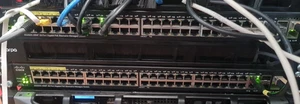 Cisco SG350X-48MP 48-port 1Gb PoE+ Switch 10G uplinks - 740W PoE Budget!! - Afbeelding 1 van 4