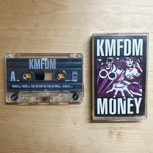 KMFDM Money - 1992  Cassette Tape - Wax Trax! PLAY TESTED Industrial FULL ALBUM - Picture 1 of 4