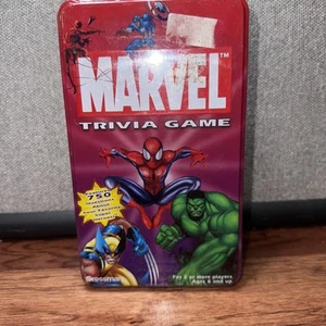 Pressman Brettspiel Marvel Quizspiel (Tin Ed) Box Neu - Bild 1 von 4