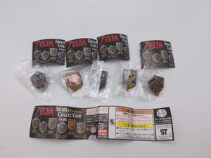 Legend Of Zelda Pin Badge Collection Shield Version (2016) Full Set - New, Japan - Picture 1 of 9
