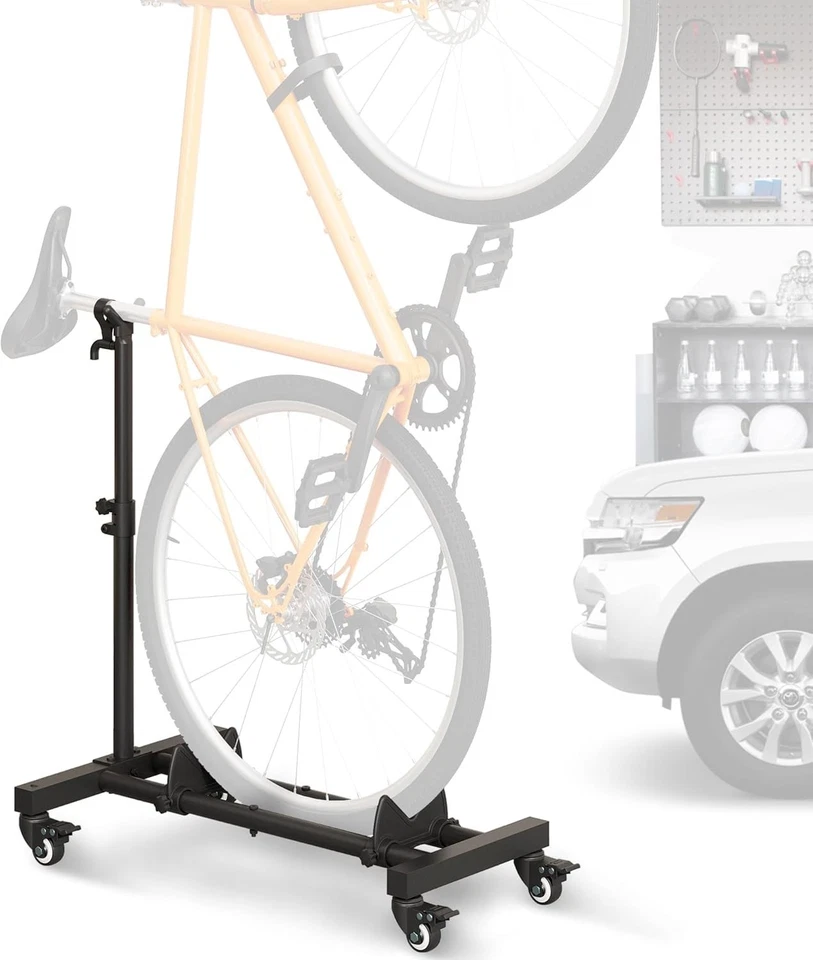 Vertical Bike Stand, Freestanding Indoor Bike Storage Rack Upright Bicycle Floor - Image 1 of 4