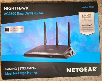Router WiFi NETGEAR Nighthawk AC2600, 2,6 GBPS (R7450) Foto 1 de 4