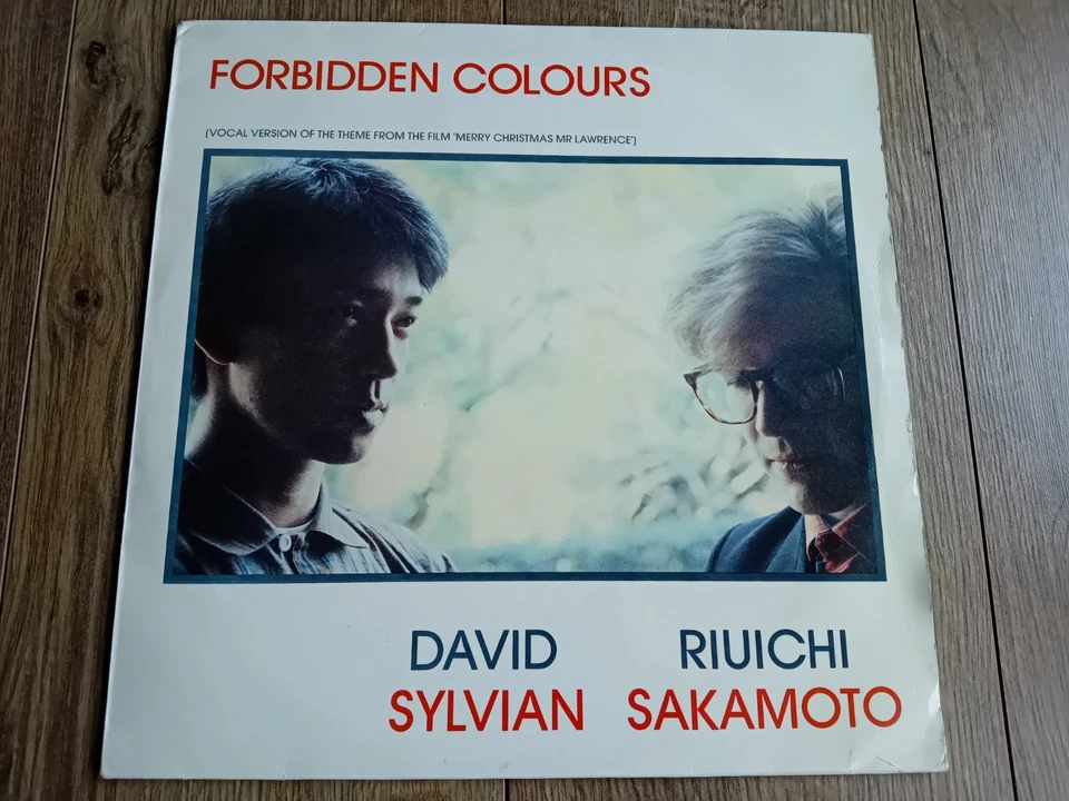 DAVID SYLVIAN & RYUICHI SAKAMOTO - FORBIDDEN COLOURS 12" LP 1983 UK EX - Image 1 of 4