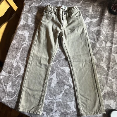 Levi’s 511 Slim Boys Size 7 Regular Adjustable Waistband Khaki Color - Image 1 of 4