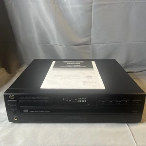 JVC 5 Disc CD player  Changer XL-F108 With Instruction Manual, Works, No Remote - Picture 1 of 13