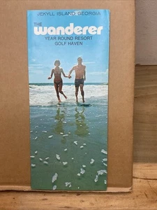 Vintage The Wanderer Year Round Resort Golf Jekyll Island Brochure Georgia B14 - Picture 1 of 9