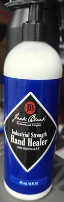  NUEVO Jack Negro Para Hombres Fuerza Industrial Sanador Manual Bomba Estilo Loción 16 Oz Ea Foto 1 de 2
