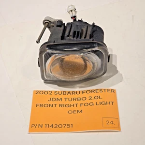 02-06 SUBARU FORESTER FRONT RIGHT FOG LIGHT 11420751 OEM - Bild 1 von 11