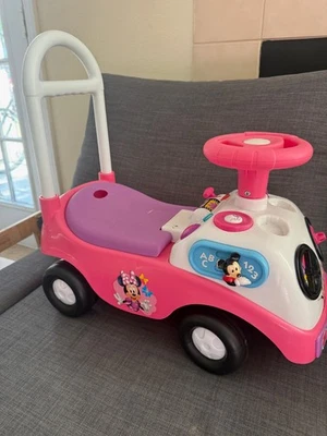 Minnie Mouse Car for Baby 1-2 years Used in really good conditions  - Image 1 of 4