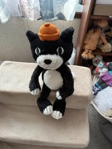 Jellycat Jack 25th Anniversary Tuxedo Cat Plush Soft 14” Retired Rare - Picture 1 of 3
