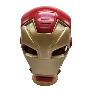 Maschera Halloween Parlante Marvel Iron Man Hasbro 2016 Illumina Occhi 15+ Frasi - Foto 1 di 8