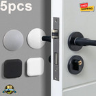 5pcs Silicone Door Stopper Bumper Pads Self Adhesive Wall Protector