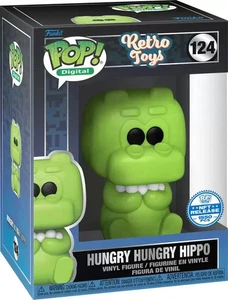 Funko POP! - Digital - Retro Toys - Hungry Hungry Hippos / #124 - L.E. 1,550 Pcs - Picture 1 of 2