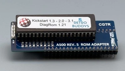 4-fach Amiga 500 Rev5 Kickstart Switcher&Eprom und Kick 1.3,2.0,3.1 & DiagRom - Bild 1 von 2
