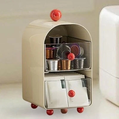 Teebeutel Organizer Mehrzweck -Aufbewahrungsbox für Wohnzimmertheke in - Bild 1 von 4