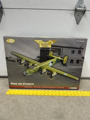 Corgi  1:72 B-24D Liberator Jerk’s Natural, Raid On Ploesti,  US34013 - Image 1 of 4