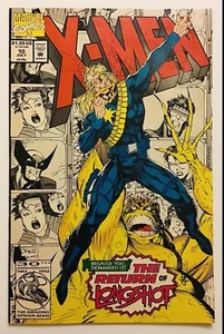 X-Men #10 (1992) Longshot, Dazzler & Mojo APP; Jim Lee-Cover; FN/VF - Picture 1 of 2