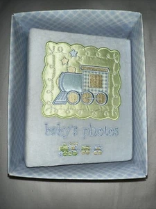 Baby Essentials Baby Boy Dreams Photo Album Blue Holds 100 / 4 X 6 Photo - Picture 1 of 2