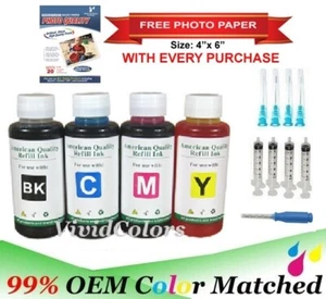 400ml Refill INK Bottles Compatible Canon PGI-250 CLI-251 PIXMA MG6620 iX6820 - Picture 1 of 6