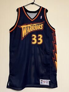 Golden State Warriors Antawn Jamison Game Worn Used Jersey Rookie Rare Autograph
