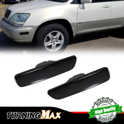 2Pcs Front Or Rear Bumper Side Marker Lights Housings Fit For1999-03 Lexus RX300 - Image 1 of 4