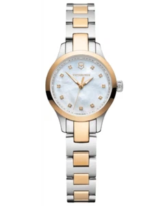 New Victorinox Swiss Army Alliance XS Quartz White Mother Women's Watch 241877 - Picture 1 of 1