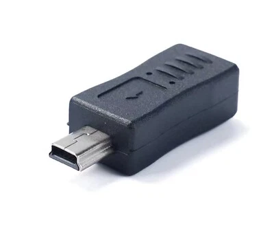 Mini USB 2.0 to USB C Data Sync and Charge Extension Adapter | Male to Female  - Image 1 of 4