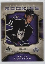 2006-07 SP Game Used Edition Authentic Rookies Gold /100 Anze Kopitar Rookie RC