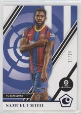 2020-21 Panini Chronicles Base Chronicles La Liga Blue /99 Samuel Umtiti #5