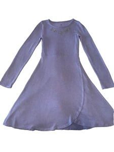 SO Youth Girls Lavender Color dress long sleeve size XL 14/16 - Picture 1 of 7