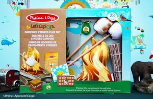 MELISSA & DOUG CAMPFIRE S’MORES PLAY SET -NIB- TASTY FUN FOR THE LITTLE ONE! - Picture 1 of 10