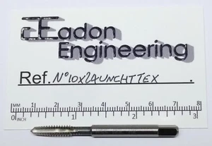 No.10 x 24TPI UNC (Unified National Coarse) Tap or Tap Set, HSS. By Top Brands. - Imagen 1 de 7