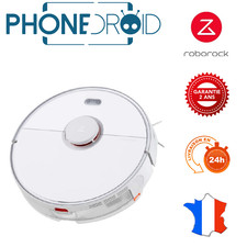 Robot Vacuum Cleaner Roborock S5 Max White, New, Stock IN France