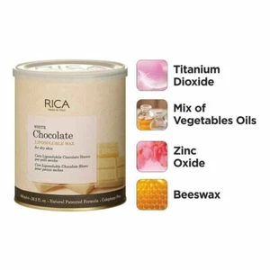 Rica Cera Perline Avocado AloeVera Cioccolato Pelle Secca Cera Brasiliana  - Foto 1 di 15