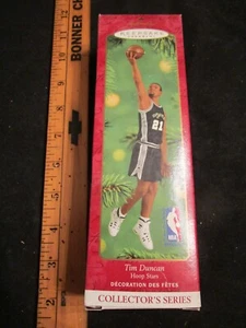 Hallmark Keepsake Ornament Tim Duncan Hoop Stars Collector's Series 2001 - Picture 1 of 2