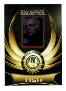 BATTLESTAR GALACTICA SEASON 3 FILM GALLERY INSERT CARD F2 SAUL MICHAEL HOGAN - Bild 1 von 2