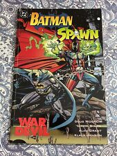 BATMAN SPAWN WAR DEVIL 1 KLAUS JANSON COVER 1994 DC IMAGE CROSSOVER moench dixon