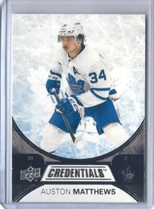 2021-22 Upper Deck Credentials #5 Auston Matthews - Picture 1 of 2