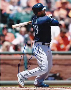 NELSON CRUZ SEATTLE MARINERS ACTION SIGNED 8x10 - Picture 1 of 1