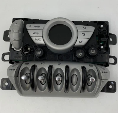 2009-2010 Mini Cooper AC Heater Climate Control Unit OEM D01B18069 - Image 1 of 4