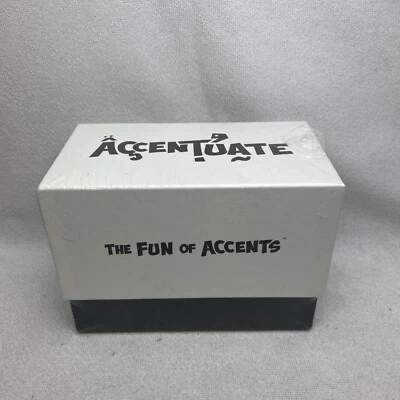 ACCENTUATE The Fun Of Accents Game, Brand New Factory Sealed Free UK Shipping - Image 1 of 4